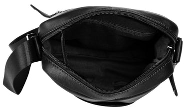BUGATTI Umhängetasche BLACK MAGIC Herren, Damen  |  echt Leder