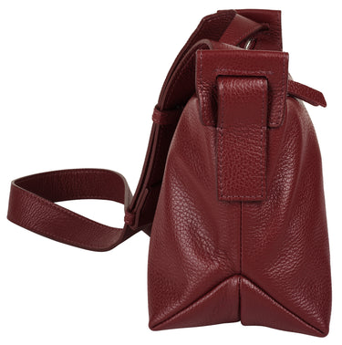 CLUTY Umhängetasche Damen  |  echt Leder, Made in Italy