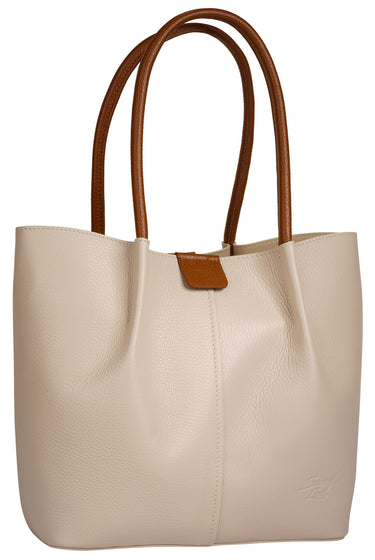 SAMANTHA LOOK Handtasche Damen  |  echt Leder, Made in Italy