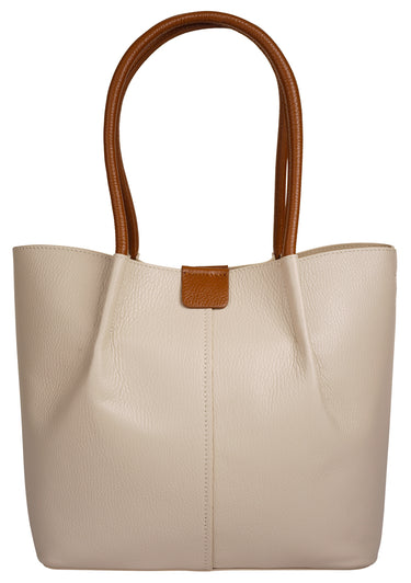 SAMANTHA LOOK Handtasche Damen  |  echt Leder, Made in Italy