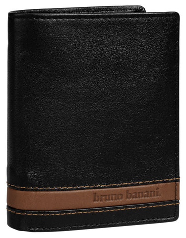 BRUNO BANANI Geldbörse Schlüsselanhänger Set Herren, Damen  |  echt Leder