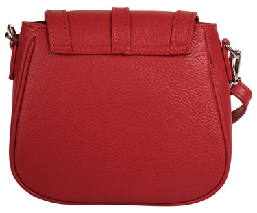 CLUTY Umhängetasche Damen  |  echt Leder, Made in Italy