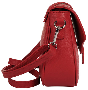 CLUTY Umhängetasche Damen  |  echt Leder, Made in Italy