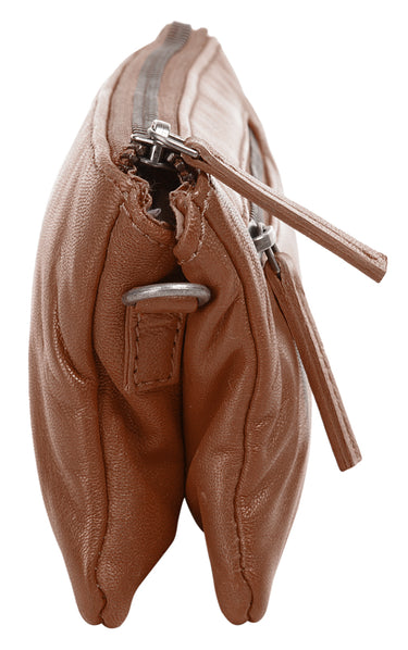 WOUWOU Umhängetasche Damen  |  echt Leder