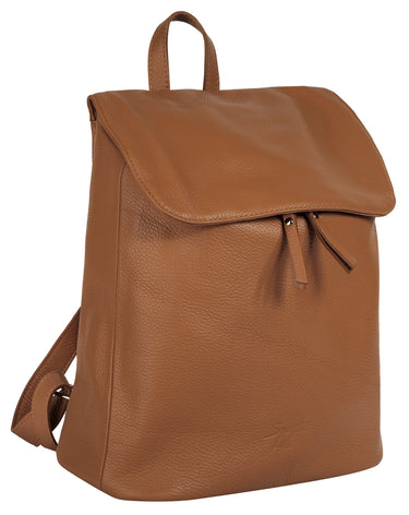 SAMANTHA LOOK Rucksack Damen  |  echt Leder, Made in Italy