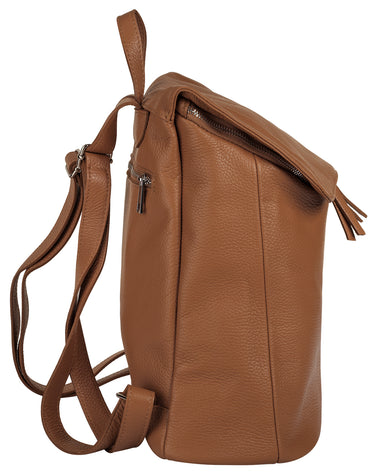 SAMANTHA LOOK Rucksack Damen  |  echt Leder, Made in Italy