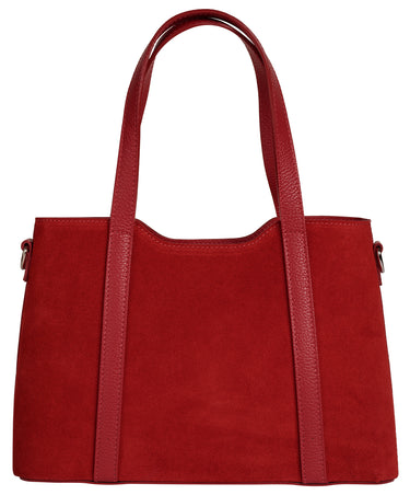CLUTY Handtasche Damen  |  echt Leder, Made in Italy