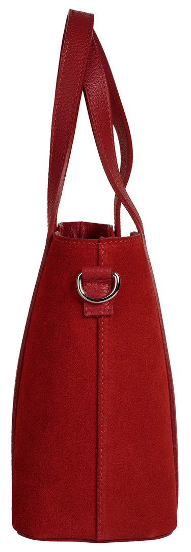 CLUTY Handtasche Damen  |  echt Leder, Made in Italy