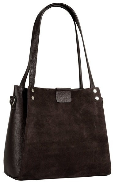 FORTY° Shopper Damen  |  echt Leder, Made in Italy
