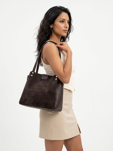 FORTY° Shopper Damen  |  echt Leder, Made in Italy