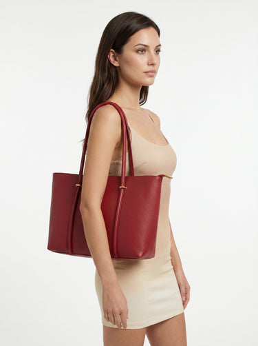 CLUTY Shopper FLIORI Damen  |  echt Leder, Made in Italy