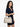SAMANTHA LOOK Handtasche Damen  |  echt Leder, Made in Italy, geräumige Henkeltasche mit Smartphonefach