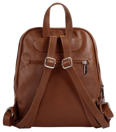 SAMANTHA LOOK City-Rucksack Damen  |  echt Leder, Made in Italy