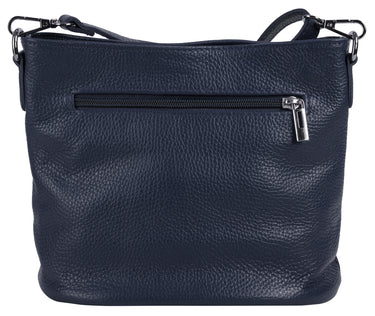 SAMANTHA LOOK Umhängetasche Damen  |  echt Leder, Made in Italy