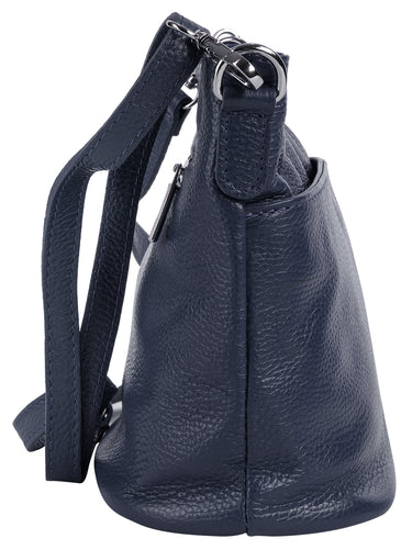 SAMANTHA LOOK Umhängetasche Damen  |  echt Leder, Made in Italy