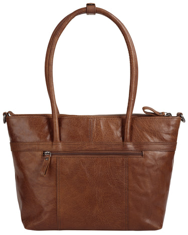 SPIKES & SPARROW Shopper Damen  |  echt Leder
