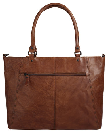 SPIKES & SPARROW Shopper Damen  |  echt Leder