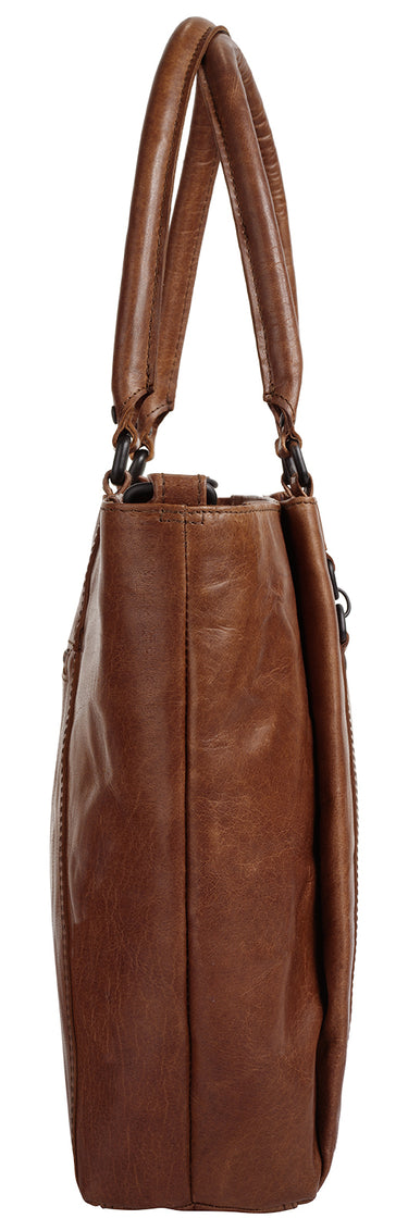 SPIKES & SPARROW Shopper Damen  |  echt Leder