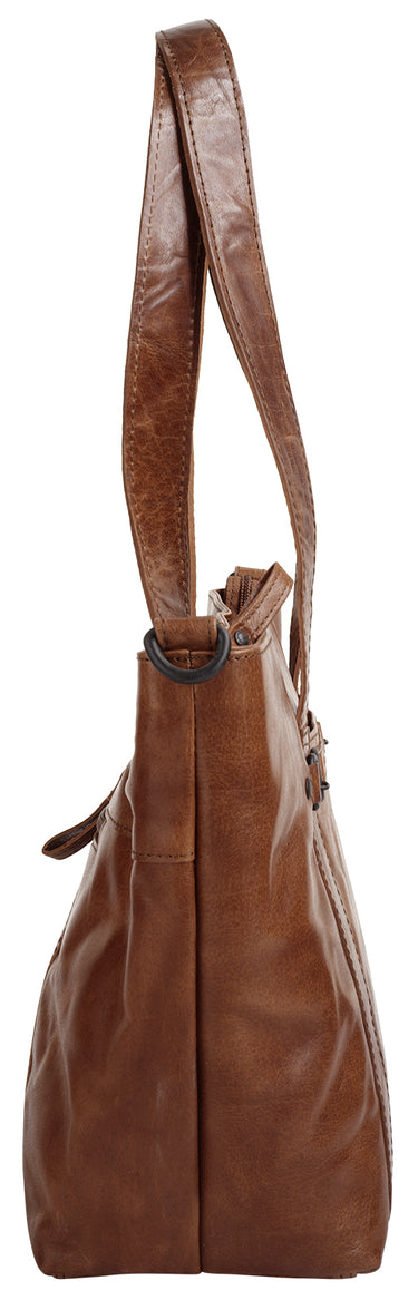 SPIKES & SPARROW Shopper Damen  |  echt Leder