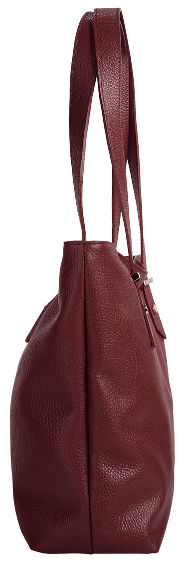 CLUTY Shopper Solerino Damen  |  echt Leder, Made in Italy