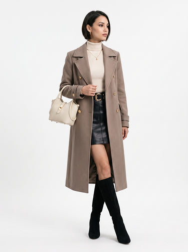 FORTY° Handtasche CALDRINA - S Damen  |  echt Leder, Made in Italy
