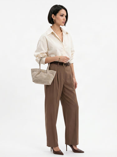 FORTY° Handtasche Marvezza - S Damen  |  echt Leder, Made in Italy