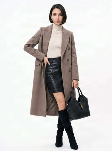 FORTY° Handtasche LANVERRA - M Damen  |  echt Leder, Made in Italy