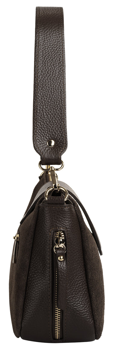 FORTY° Handtasche AURILONA Damen  |  echt Leder, Made in Italy