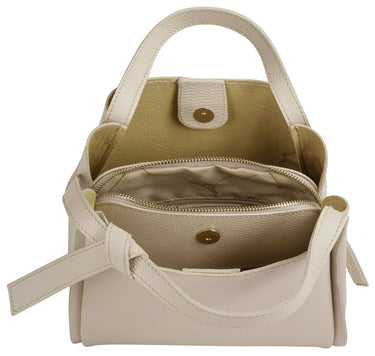 CLUTY Handtasche LUVSA Damen  |  echt Leder, Made in Italy